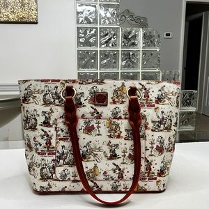 Disney Mickey Mouse Band Concert Dooney & Bourke Tote. NWT
